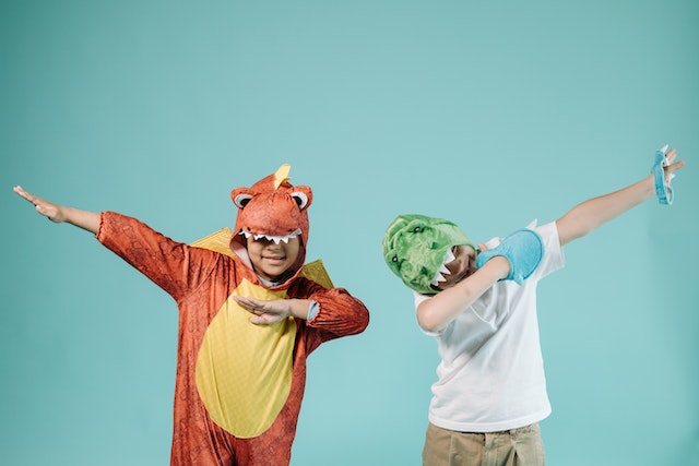 costume de dinosaure pour enfant